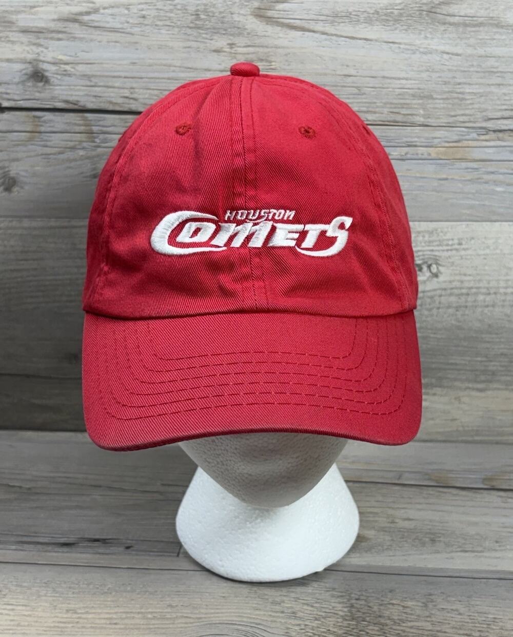 Vintage WNBA Houston Comets Adjustable Hat Adult Low Pro Unstructured